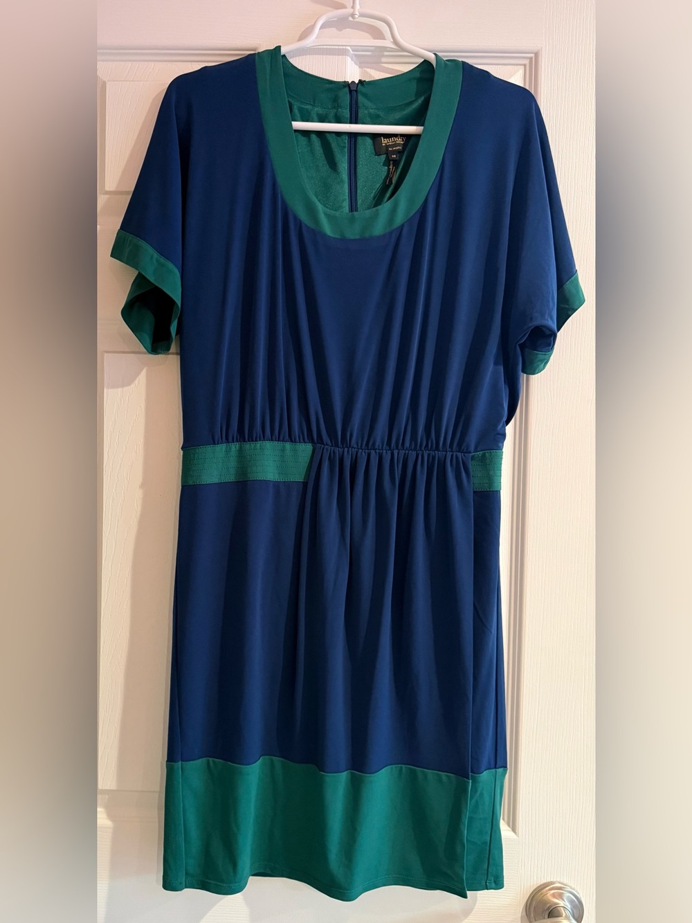 Laundry by Shelli Segal Colorblock Jersey Dress 10